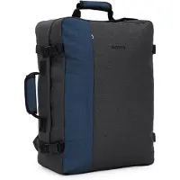 Hauptstadtkoffer blnbag M3 - sac à dos léger pour bagages à main Avion Sac à dos de voyage Weekender Cabin Size max 35 L Sac à dos de cabine Backpack Travel Bag 50 cm Sac de voyage Easyjet,Black Anthrazit
