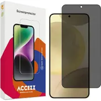 Accezz Protecteur d'écran en verre trempé pour Samsung Galaxy S25 Plus