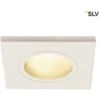 SLV Dolix Out luminaire encastré IP65 GU10 230V blanc rectangulaire
