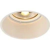 SLV Spot encastrable Horn 18,5 cm blanc