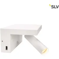 SLV Applique murale Karpo USB blanc