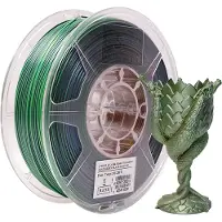 Esun Epla-silk Mystic Triple Colors 1.75 Mm 1kg Filament Vert