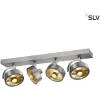 SLV KALU CW, applique et plafonnier d'intérieur, quad, QPAR111 alu brossé 4x75W