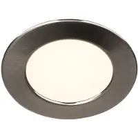 SLV Luminaire encastré DL 126 LED rond blanc 3000K
