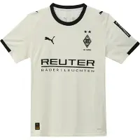Puma Maillot 'Borussia Mönchengladbach 2025/26' noir / blanc