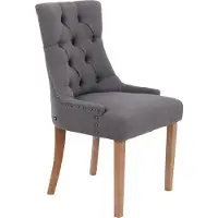 CLP Chaise de salle à manger Aberdeen Tissu
