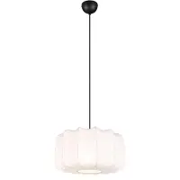 TRIO Suspension Japandi noire et blanche 40 cm - Madleine