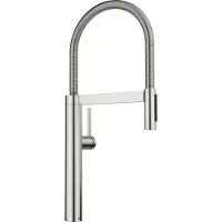 BLANCO CULINA-S II Robinet de cuisine Robinet haute pression PVD acier Douche flexible