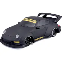 Maistotech 81533 - Voiture radiocommandée - Porsche 911 993 RWB (noir mat, échelle 1:24)