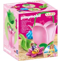 Playmobil Jouet de plage de godet de fleur de printemps de sable de