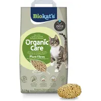 Biokat's 3.2kg (8L) Organic Care Plant Fibres Extra litière pour chat