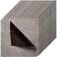 Vevor Dalle de Moquette Autocollante Carrée 45,7x45,7 cm