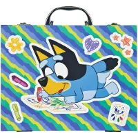 Undercover Malkoffer Bluey - 38 Stück.