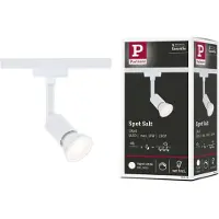 Paulmann 95635, Spot pour rail, GU10, 1 ampoule, LED, blanc