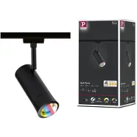 Paulmann URail Spot Smart Home Zigbee 3.0 Tarie RGBW 230 lm 4,5 W RGBW+ dimmable 230 V Noir mat
