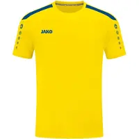 Jako Power Maillot manches courtes hommes - Jaune / Royal
