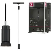 Paulmann Suspension URail Runa, douille GU10, max. 10 W, 230 V, noir mat
