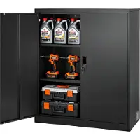 Vevor Armoire Métallique 106 cm 3 Niveaux