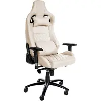 CLP Chaise de bureau Keren cuir véritable