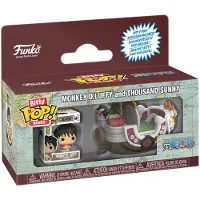 Funko POP! Figurine Bitty POP « Ride One » : Monkey D. Luffy et le Thousand Sunny