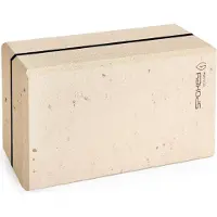 Spokey Ganesha Yoga Block Beige 7.5 x 15 x 23 cm