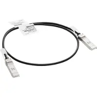Aruba Networks HPE Aruba Networking R9D19A câble InfiniBand et à fibres optiques 1 m SFP+ Noir, Argent