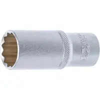 Bgs Douille pour clé, douze pans, longue 12,5 mm (1/2") 24 mm (24 mm)