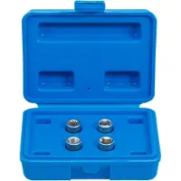 Bgs Inserts spéciaux pour étriers de frein, entraînement hexagone extérieur SW 12 mm 4 pces - 9412