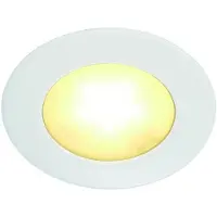SLV Luminaire encastré DL 126 LED rond blanc 3000K
