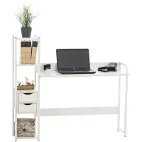 CLP Bureau Widnes - Dimensions : 111 x 124 x 40 cm - Blanc