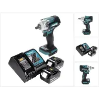 Makita DTW 300 RF Visseuse à chocs sans fil 18 V 330 Nm 1/2" brushless + 2x Batteries 3,0 Ah + Chargeur