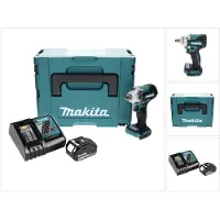 Makita DTW 300 RF1J Visseuse à chocs sans fil 18 V 330 Nm 1/2" Brushless + 1x Batterie 3,0 Ah + Chargeur + Makpac