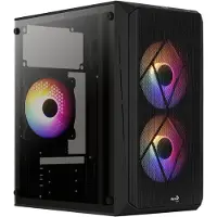 Aerocool CS107V2 Boîtier informatique Mini tour noir