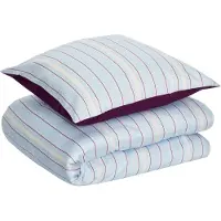 Hubsch Solace Literie 60x63 140x200 Bleu Clair | 061202