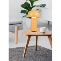 TRIO Lampe d'extérieur rechargeable Lennon jaune