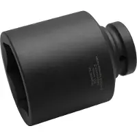Bgs Douille à choc, six pans, longue 25 mm (1") 65 mm (65 mm)