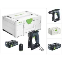 Festool CXS 18 Perceuse-visseuse sans fil 18 V 40 Nm Brushless + 1x batterie 3,0 Ah + Systainer - sans chargeur