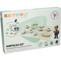 KIDYWOLF Jeu De Sciences Et D'Expérience Kidyelec Mon Premier Kit D'Electricite 18 Pieces