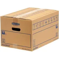 BANKERS BOX Cartons de déménagement (39 l, 10x, 47 x 32 x 26 cm)