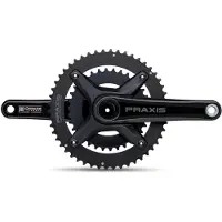 Praxis Manivelles Avec Plateau Zayante S Carbon M30 3b Dm 160/104 Bcd Q-factor 147 Mm
