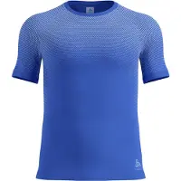 Odlo Performance Light Short Sleeve Base Layer Bleu L Homme