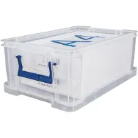 Fellowes Boîte de rangement ProStore (10 l, 4x, 25.50 x 39.50 x 15.50 cm)