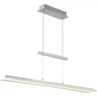 TRIO Smash LED Suspension 18W Nickel Matt CCT Couleur de lumière réglable Touch
