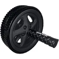 Iron gym - Roue abdominale double – Appareil d'entraînement pour les abdominaux