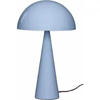 Hubsch Lampe de table Mush haute bleu glacier