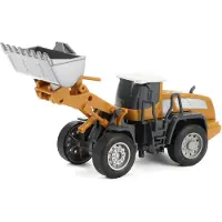 Toi-Toys - METAL Véhicule de chantier - Chargeuse sur pneus 1:55 Véhicule de chantier Jouet Enfants robuste chantier de construction