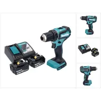 Makita DDF 485 RG Perceuse-visseuse sans fil 18 V 50 Nm sans balais + 2x Batteries 6,0 Ah + Chargeur