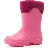 Ladeheid Enfants Filles Garçons Bottes de pluie thermo Eva doublées LA-861 (Rosa1025/Rosa, 34/35)