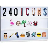 Relaxdays Kit complémentaire Lightbox (240 pcs)