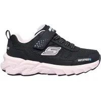 SKECHERS WIP 319260L-BKLP in Black Synthetic/Light Pink Trim color size 30